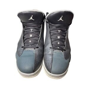 Jordan Dub Zero Black Charcoal Laser Mens Basketball Shoes 311046-004 Size 10